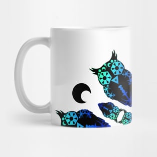 Winter Owl Mandala Mug